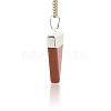 Synthetic Goldstone Triangle Pendants G-N0055-04-3
