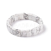Natural Howlite Stretch Bracelets BJEW-F406-B21-2