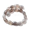 Natural Grey Agate Beads Strands G-P520-C11-01-3