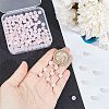 2 Strands Natural Rose Quartz Dyed Beads Strands G-GO0001-27A-3