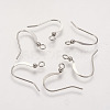 Brass French Earring Hooks KK-Q365-P-NF-1