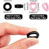 17 Pairs 17 Style Silicone Eyeglasses Ear Grip SIL-NB0001-08-2