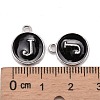 Platinum Plated Alloy Charms LS-ENAM-S118-02J-P-3