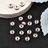 Brass Grade A Rhinestone Spacer Beads RB-A014-Z8mm-21S-2