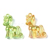 Electroplate Transparent UV Plating Acrylic Pendants OACR-I014-29-2