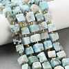 Natural Larimar Beads Strands G-G053-B24-03-1