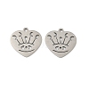 201 Stainless Steel Pendants STAS-P428-02A-P-1