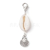 Shell Pendent Decorations HJEW-JM01323-3