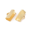 304 Stainless Steel Ribbon Crimp Ends X1-STAS-E471-05L-G-2