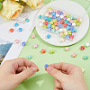 3Strands Handmade Porcelain Beads Strands PORC-DC0001-07-3