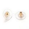 304 Stainless Steel Bullet Clutch Earring Backs STAS-T004-10G-1