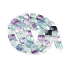 Natural Fluorite Beads Strands G-L527-08-3