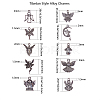 Tibetan Style Alloy Pendants TIBEP-CJ0001-15-2