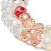 Glass Beads Strands EGLA-A034-M6mm-10-3