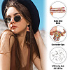 DIY Boho Cowboy Diamond Painting Earring Kits DIY-TA0006-21-4