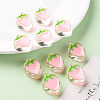 Transparent Enamel Acrylic Beads TACR-S155-003E-6