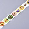 Animal Self-Adhesive Paper Gift Tag Stickers DIY-WH0161-12C-2
