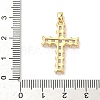 Brass Micro Pave Cubic Zirconia Pendants KK-A281-26H-G-3