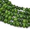 Dyed Natural White Jade Beads Strands GG-CBACF26-A03-01-3