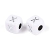 Opaque Acrylic Beads SACR-T035-03X-1