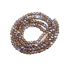 Electroplate Glass Beads Strands LS-EGLA-A044-T2mm-L16-3