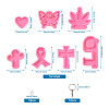 DIY Silicone Keychain Making Molds DIY-TA0008-56-7