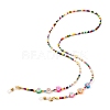 Glass Seed Beads Eyeglasses Chains AJEW-EH00383-03-1