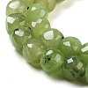 Natural Prehnite Beads Strands G-H028-A05-01-4