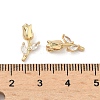 Brass Micro Pave Cubic Zirconia Pendants KK-L260-08G-3
