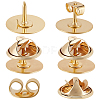 15 Sets Blank Brooches Accessories KK-BBC0015-73-1