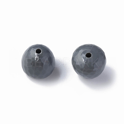 Opaque Acrylic Beads MACR-S373-10A-A03-1