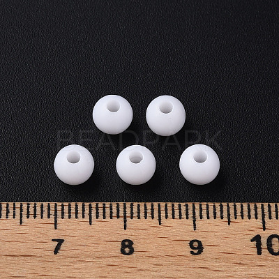 Opaque Acrylic Beads LS-X-MACR-S370-C6mm-01-1
