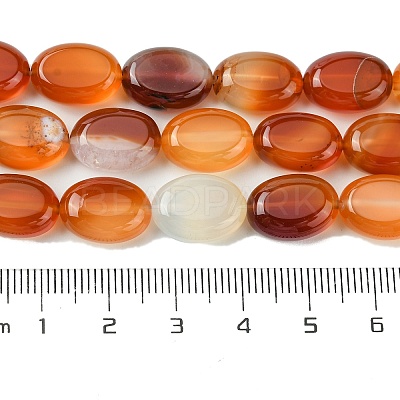 Natural Red Agate(Dyed & Heated) Beads Strands G-K365-B02-01-1