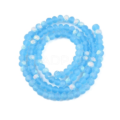 Transparent Glass Beads Strands LS-EGLA-A044-T4mm-MB08-1