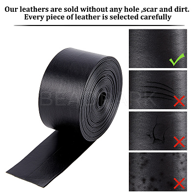 Soft Flat Imitation Leather Cord LC-WH0006-02A-01-1