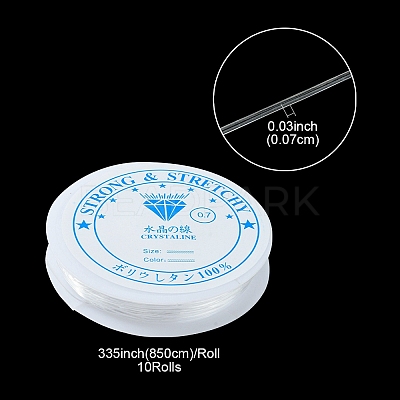 Clear Elastic Crystal Thread EW-YW0001-02-0.7-1