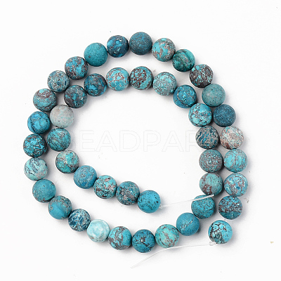 Natural American Turquoise Beads Strands X-G-S369-001C-A04-1