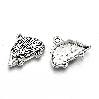 Tibetan Style Alloy Pendants TIBE-S323-079AS-RS-1