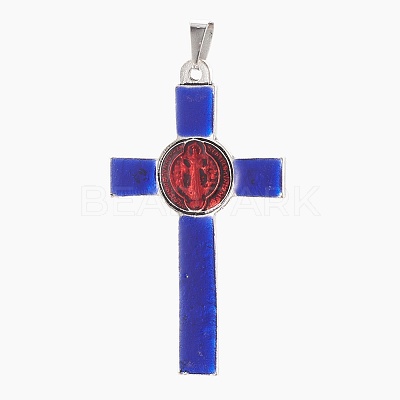 Alloy Enamel Big Pendants ENAM-E319-01AS-1