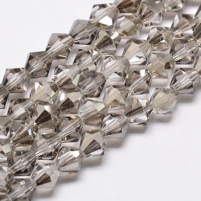 Imitate Austrian Crystal Bicone Glass Beads Strands LS-GLAA-F029-3x3mm-07-1