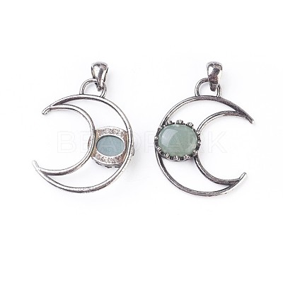 Natural & Synthetic Gemstone Pendants G-F639-07-1