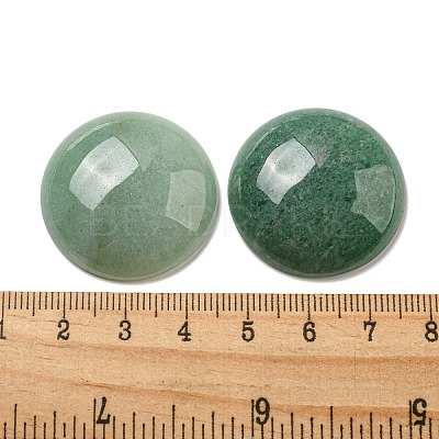 Natural Green Aventurine Cabochons G-C115-02B-32-1