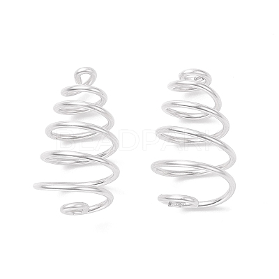 Brass Wire Pendants KK-JF00002-02-1
