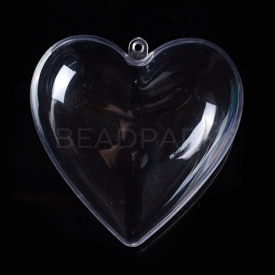 Openable Transparent Plastic Pendants CON-K007-01B-1