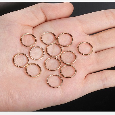 316L Surgical Stainless Steel Hoop Cartilage Earrings WGB51CA-02-1