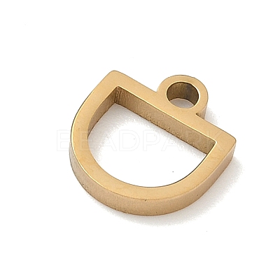 304 Stainless Steel Charms STAS-P433-13A-G-1