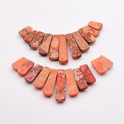 Natural Imperial Jasper Beads Strands G-P298-A01-1