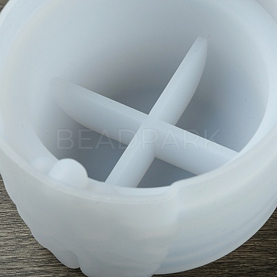 Christmas Theme DIY Silicone Candle Holders Molds SIMO-G005-02A-1