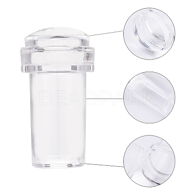 Silicone Nail Art Seal Stamp and Scraper Set X-MRMJ-Q061-001-1