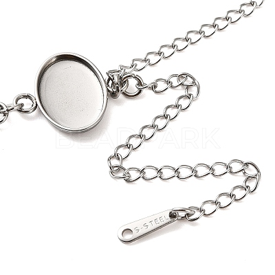 Non-Tarnish 304 Stainless Steel Bracelet Making SA-CBAFBB7-01P-B-1